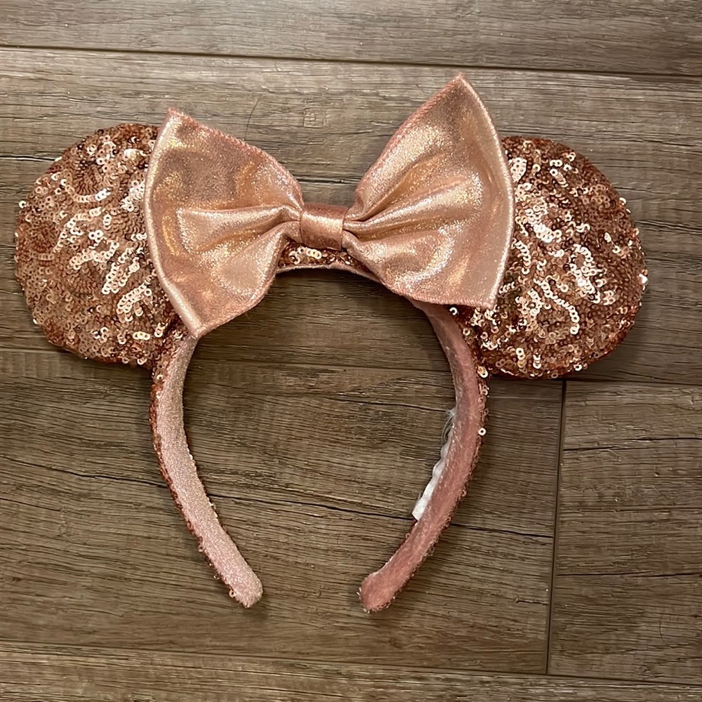 Rose Gold Mickey ears